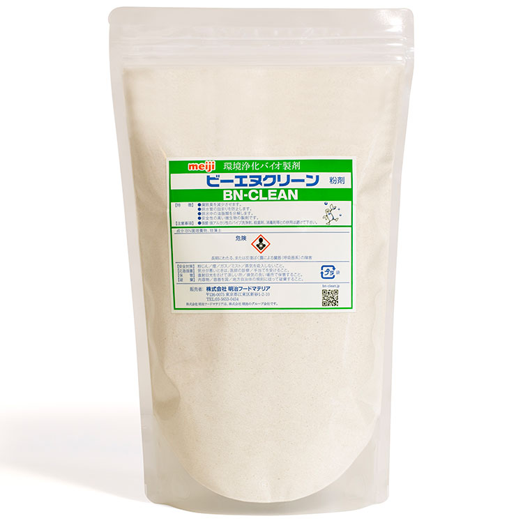 バイオ製剤 ビーエヌクリーン粉末 500g 備品 消耗品 フードバリュープロ