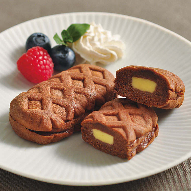 ミニパックココアワッフル 30G 20食入: デザート(ジャム・ソース
