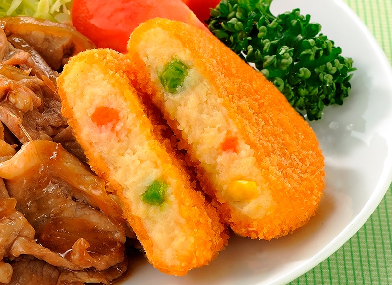 ランチ野菜コロッケ 約50G 20食入: 特別在庫品 KANTO EXPRESS - 食空間