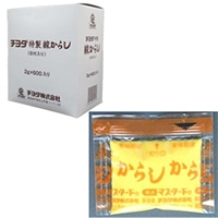 チヨダ特製練りからし(日付入) 2G 600食入 600食入