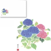 華シリーズ テーブルマット あじさい 6月〜8月