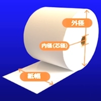 感熱レジロール (幅58mm×63m) 5巻入