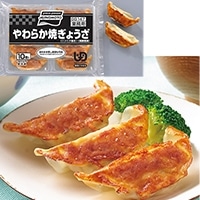 【味の素冷凍食品】 やわらか焼ぎょうざ(にんにく抜き)焼調理済 約18.5G 10食入 冷凍 5セット