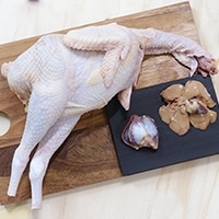 埼玉県産タマシャモ（中抜き、ﾚﾊﾞｰ、砂肝）