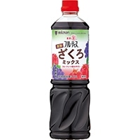 業務用フルーティス 黒酢ざくろミックス 1L: ノンアルコール飲料