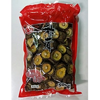 【三幸】 椎茸 菌床足切中肉(M) 500G 常温 3セット