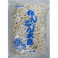 水煮蓮根スライスM (7mm) 冷蔵 1KG