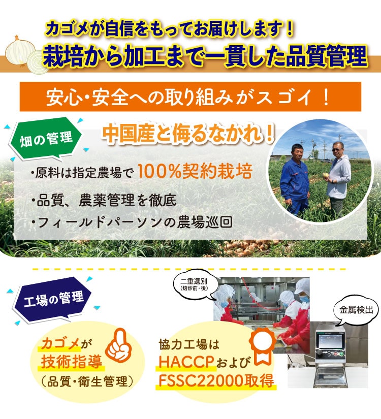 �J�S�������M�������āA�͔|������H�܂ň�т����i���Ǘ� ���S���S�ւ̎��g��